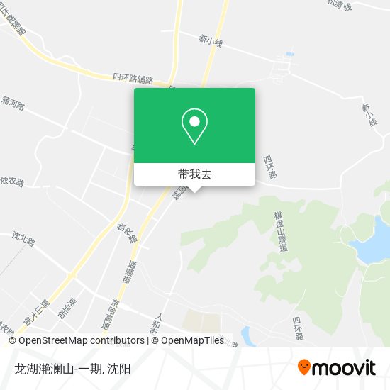 龙湖滟澜山-一期地图