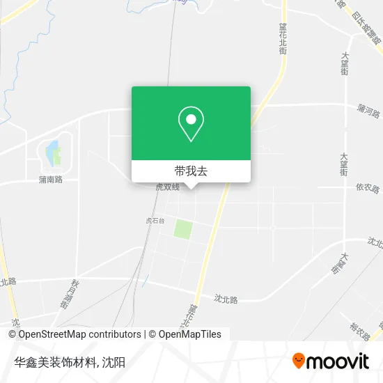 华鑫美装饰材料地图