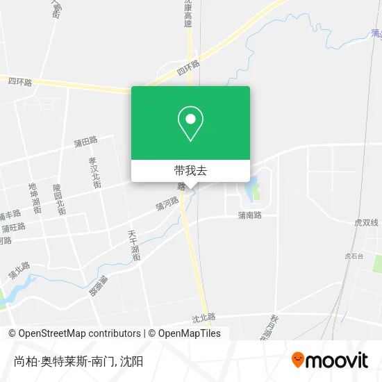 尚柏·奥特莱斯-南门地图
