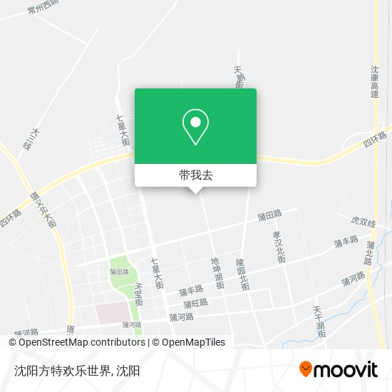 沈阳方特欢乐世界地图