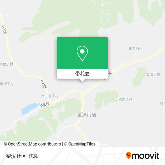 望滨社区地图