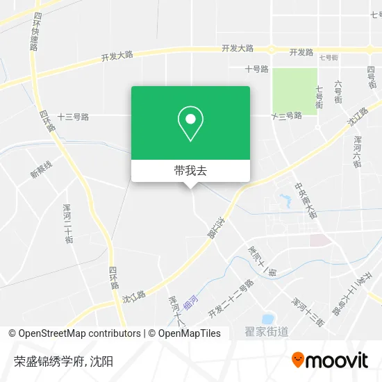 荣盛锦绣学府地图