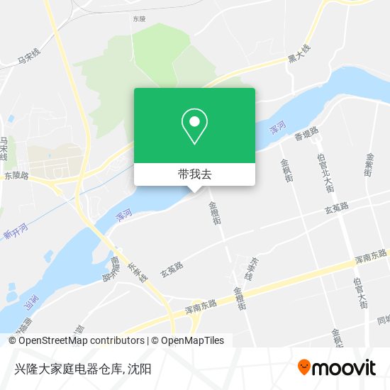 兴隆大家庭电器仓库地图