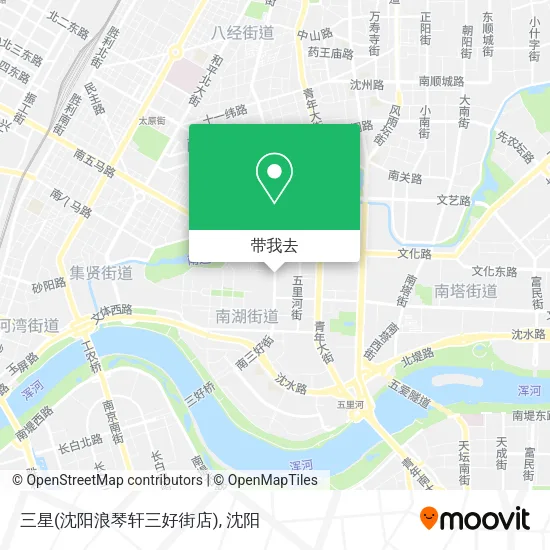 三星(沈阳浪琴轩三好街店)地图