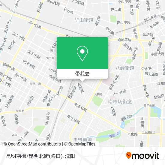 昆明南街/昆明北街(路口)地图