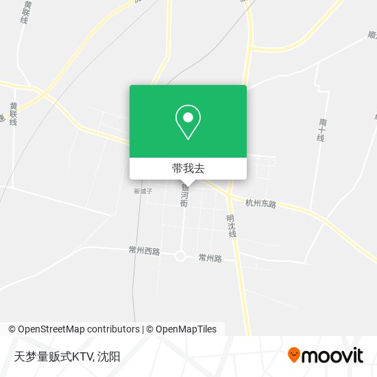 天梦量贩式KTV地图