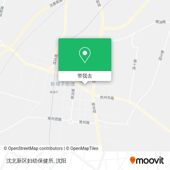 沈北新区妇幼保健所地图