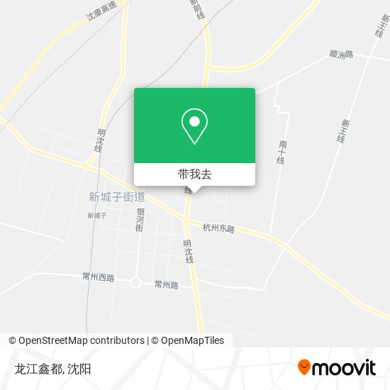 龙江鑫都地图