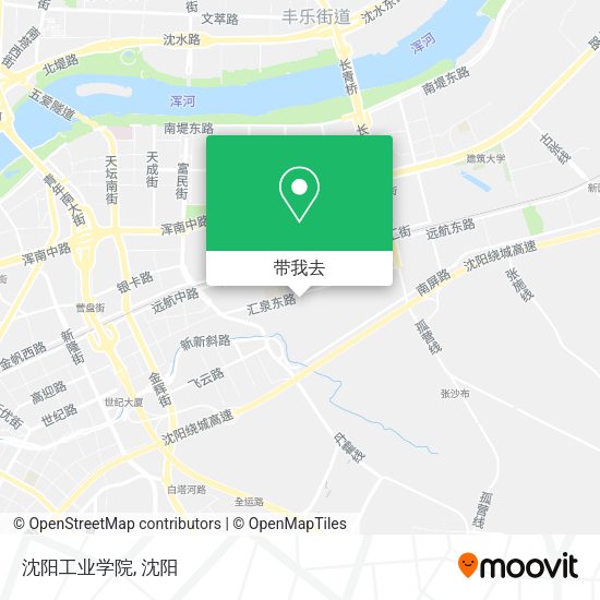 沈阳工业学院地图