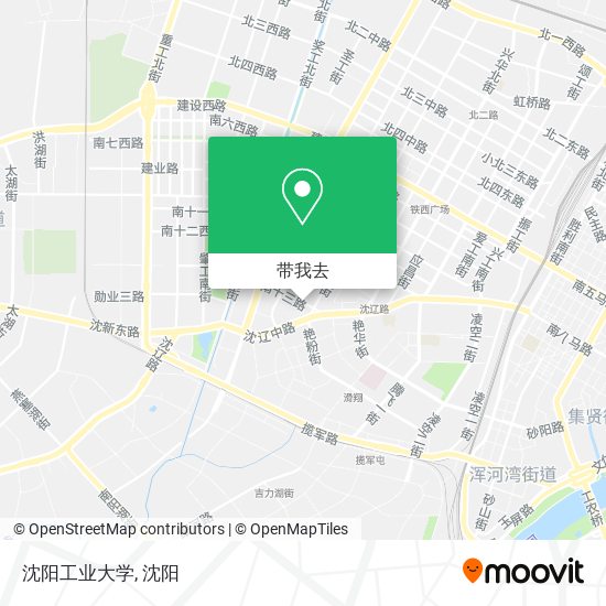 沈阳工业大学地图