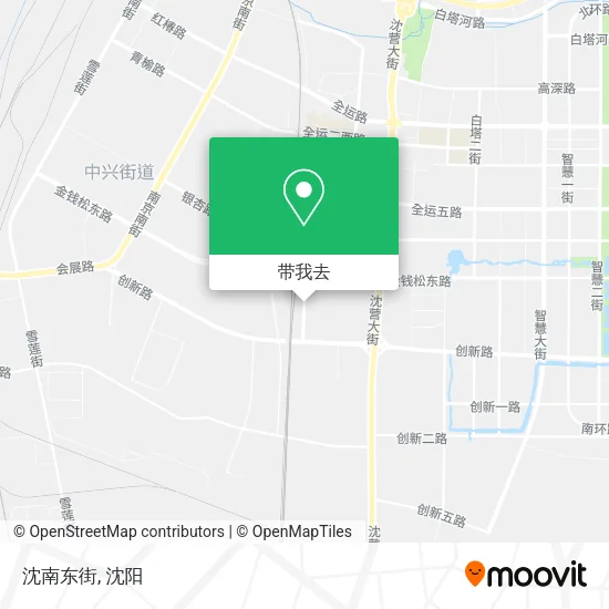 沈南东街地图
