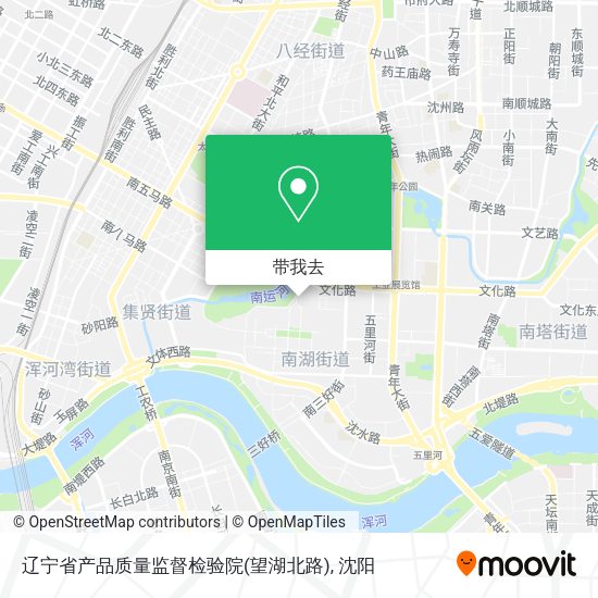 辽宁省产品质量监督检验院(望湖北路)地图