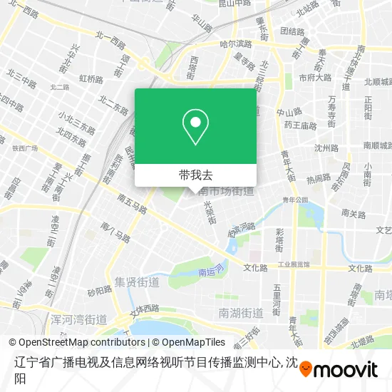 辽宁省广播电视及信息网络视听节目传播监测中心地图