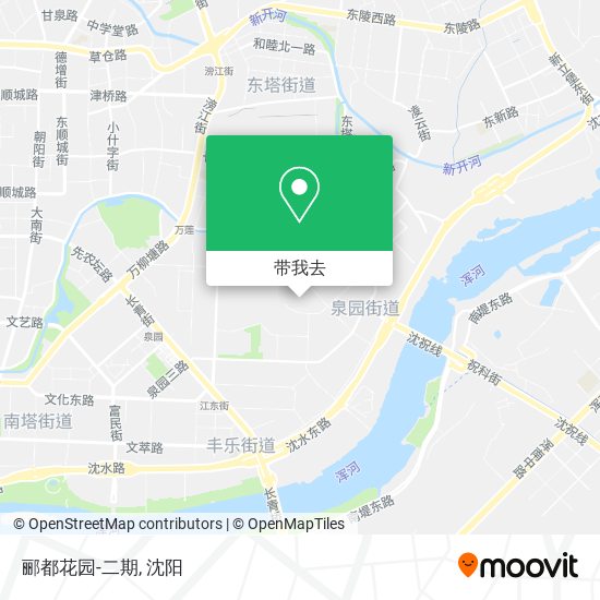 郦都花园-二期地图