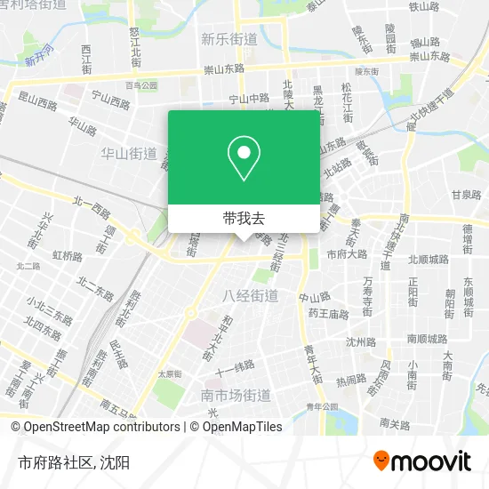 市府路社区地图