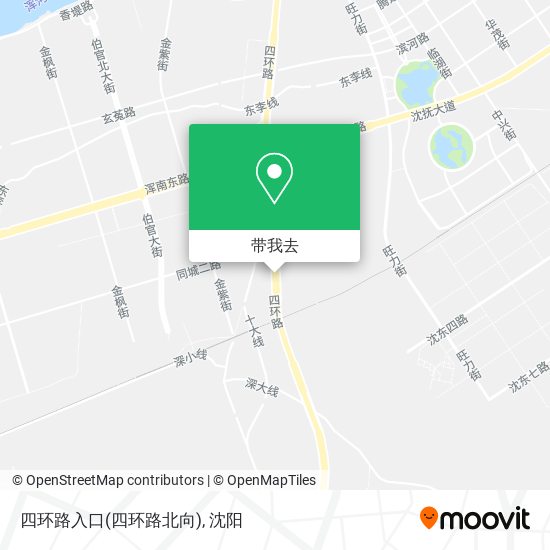 四环路入口(四环路北向)地图