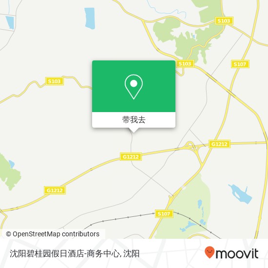 沈阳碧桂园假日酒店-商务中心地图