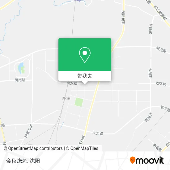 金秋烧烤地图