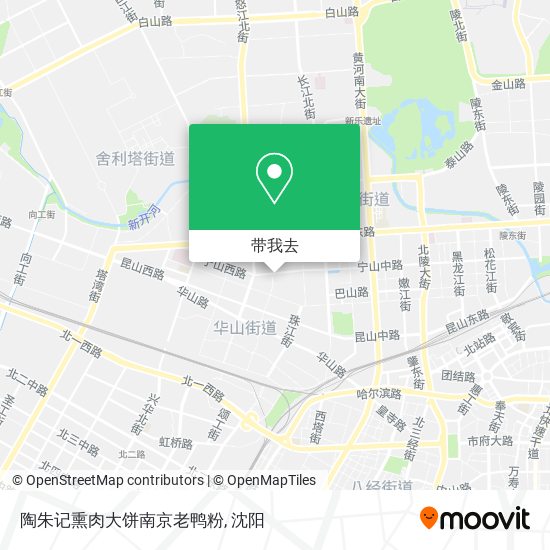 陶朱记熏肉大饼南京老鸭粉地图