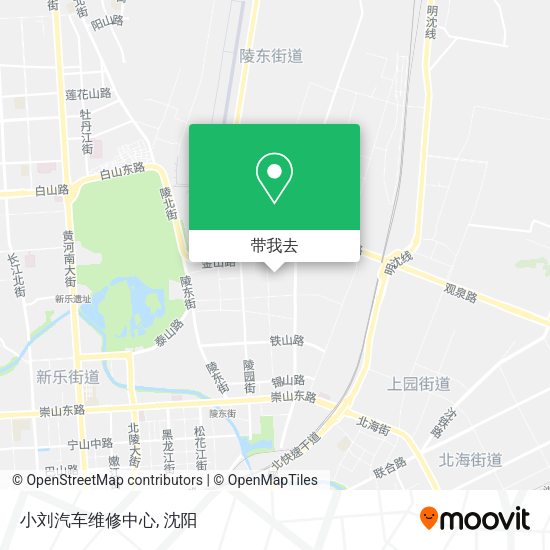 小刘汽车维修中心地图