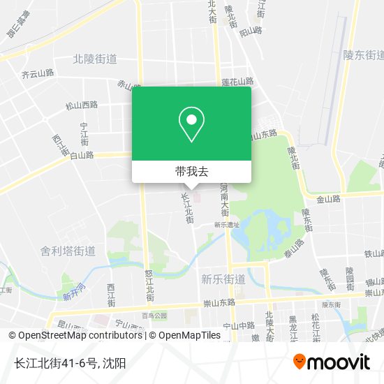 长江北街41-6号地图