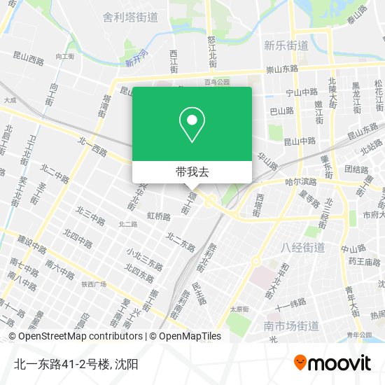 北一东路41-2号楼地图