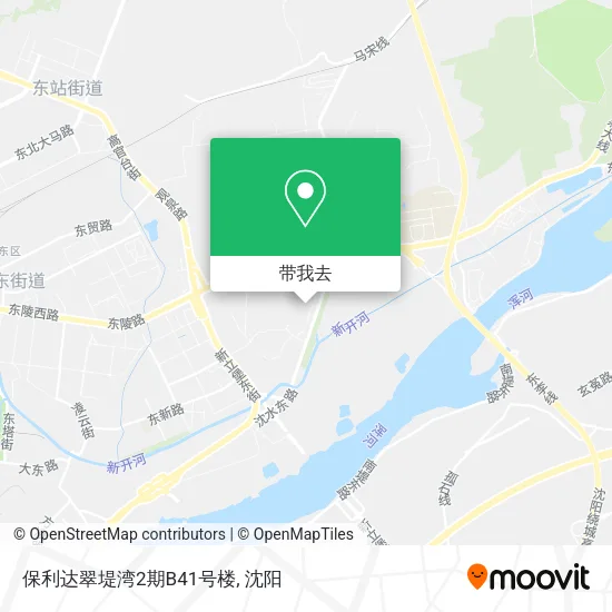保利达翠堤湾2期B41号楼地图