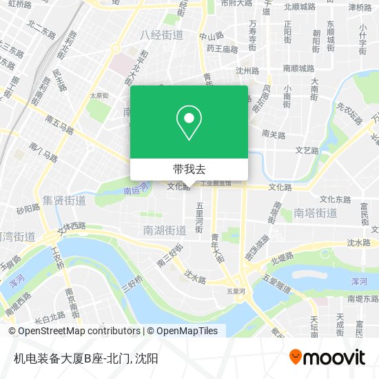 机电装备大厦B座-北门地图
