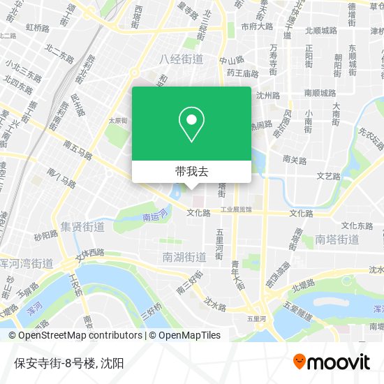 保安寺街-8号楼地图