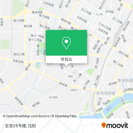 安居25号楼地图