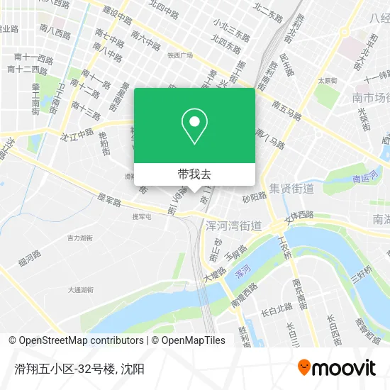 滑翔五小区-32号楼地图