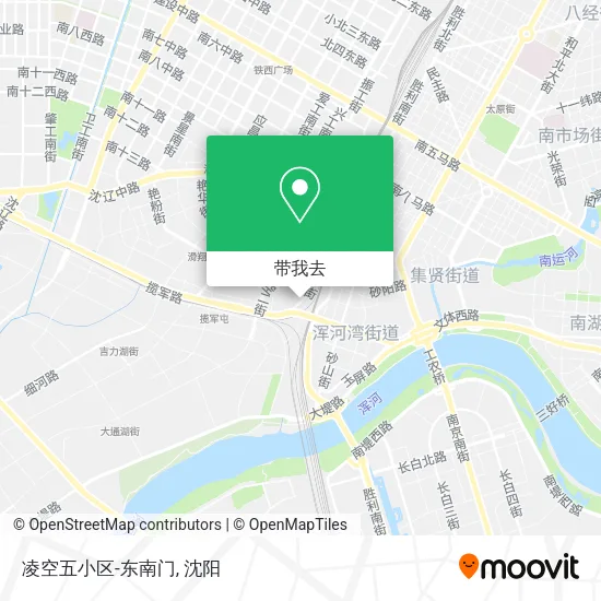 凌空五小区-东南门地图