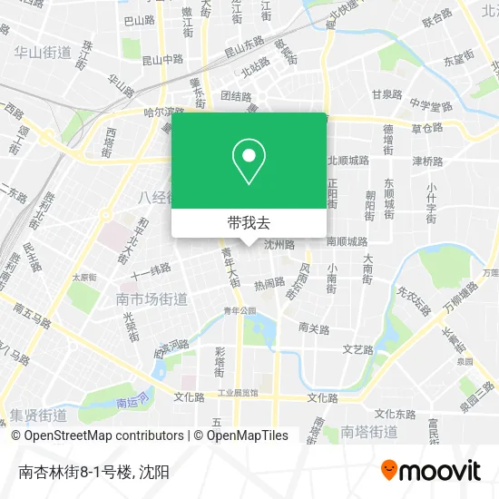 南杏林街8-1号楼地图