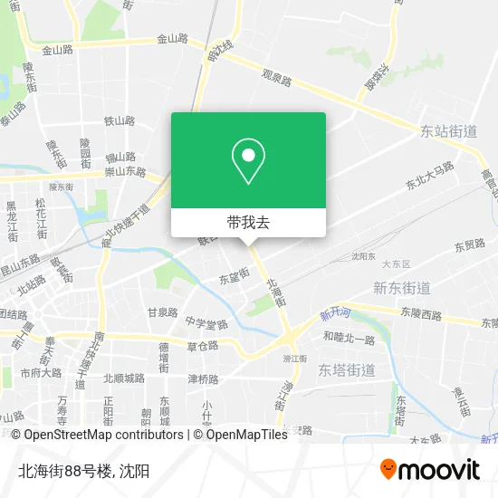 北海街88号楼地图