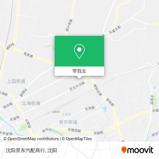 沈阳景东汽配商行地图