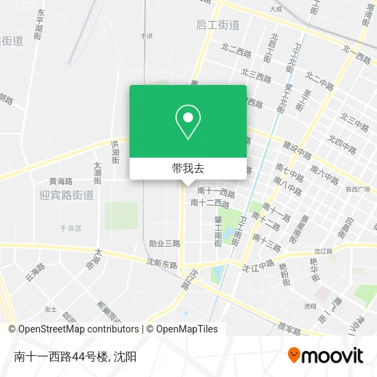 南十一西路44号楼地图
