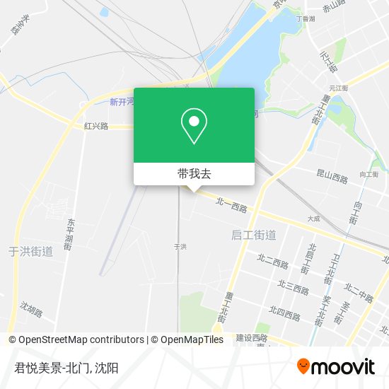 君悦美景-北门地图