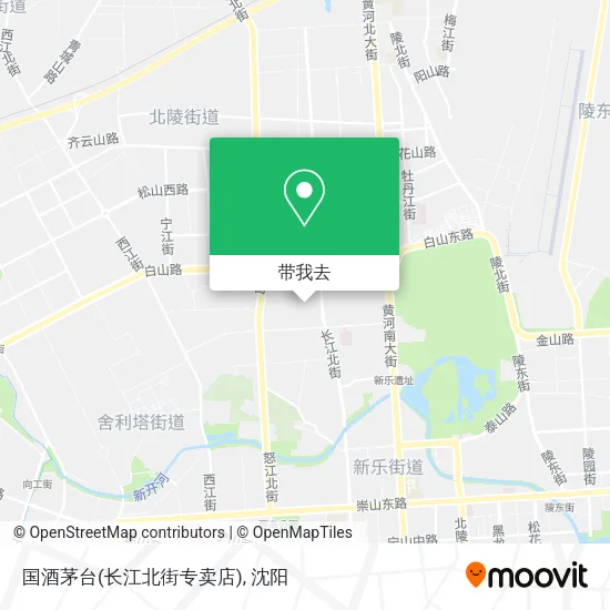 国酒茅台(长江北街专卖店)地图