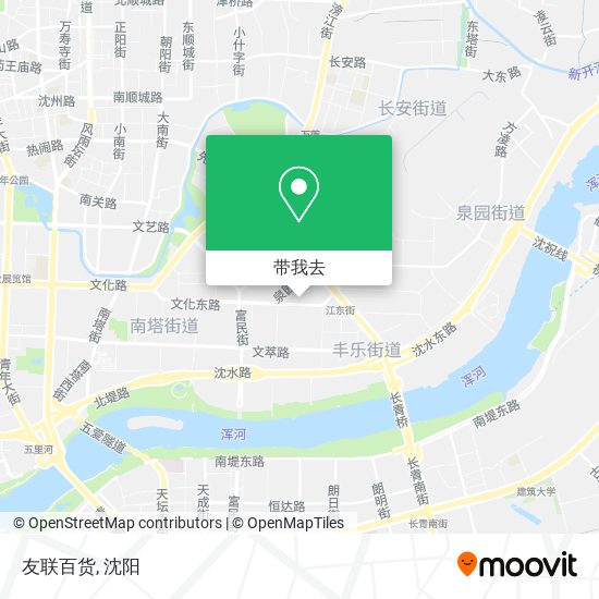 友联百货地图