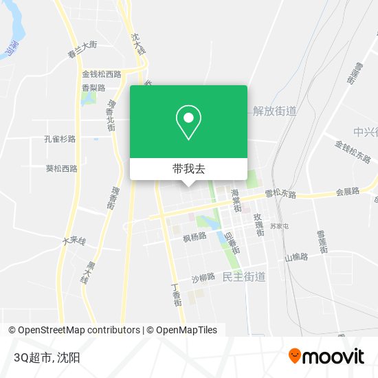 3Q超市地图