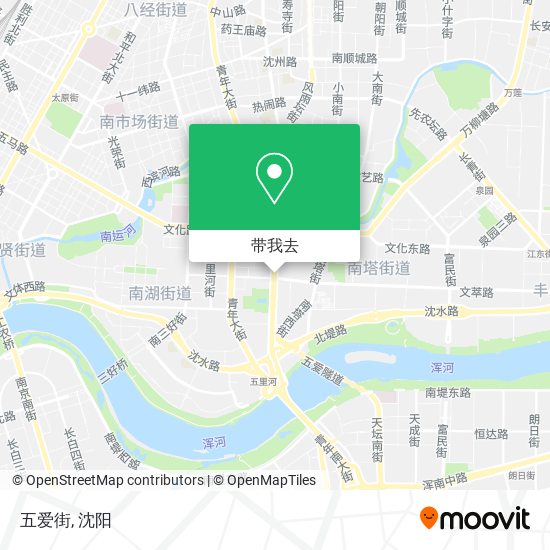 五爱街地图