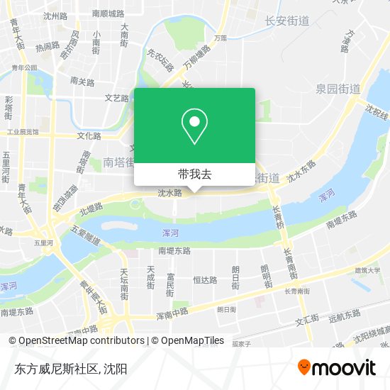东方威尼斯社区地图