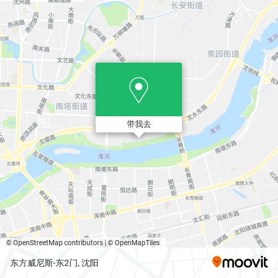 东方威尼斯-东2门地图