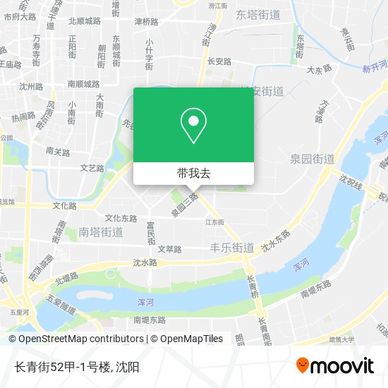 长青街52甲-1号楼地图