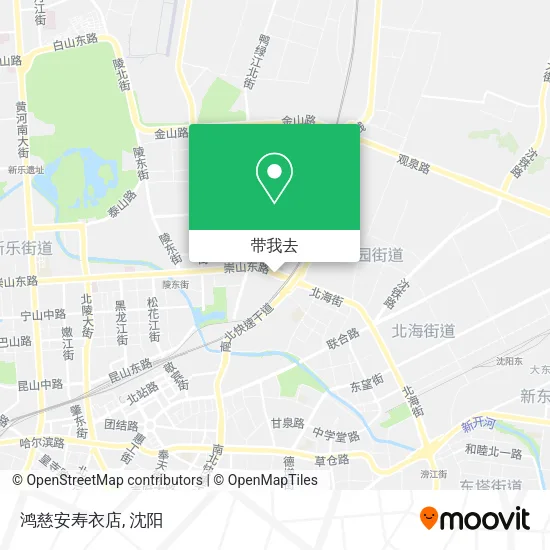 鸿慈安寿衣店地图