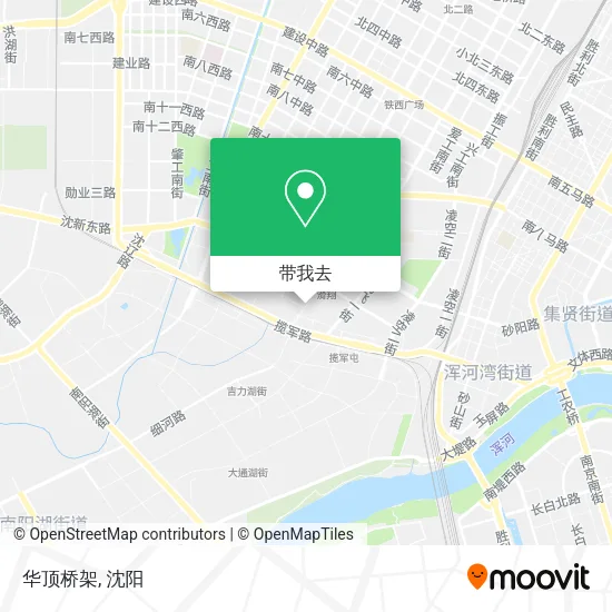 华顶桥架地图