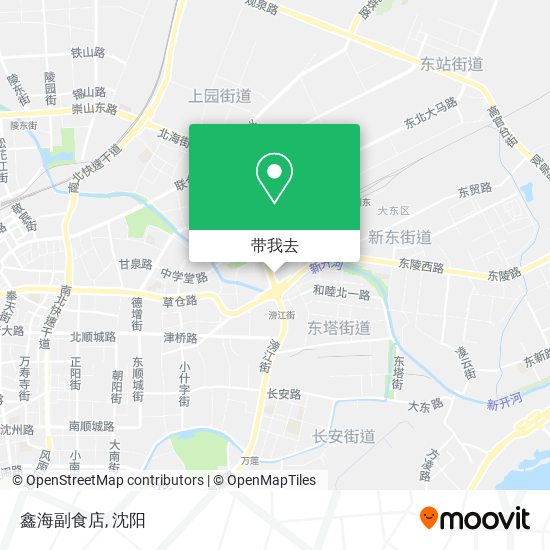 鑫海副食店地图