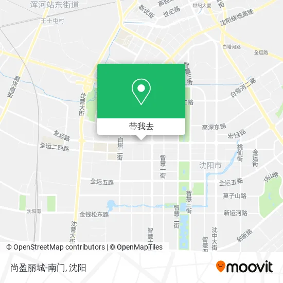 尚盈丽城-南门地图