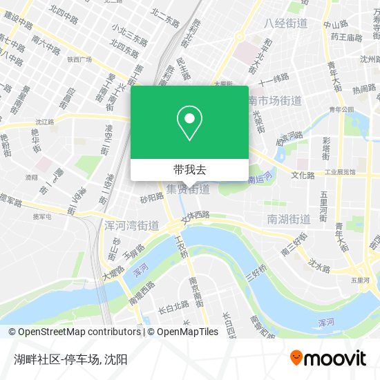 湖畔社区-停车场地图