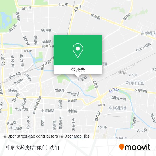 维康大药房(吉祥店)地图